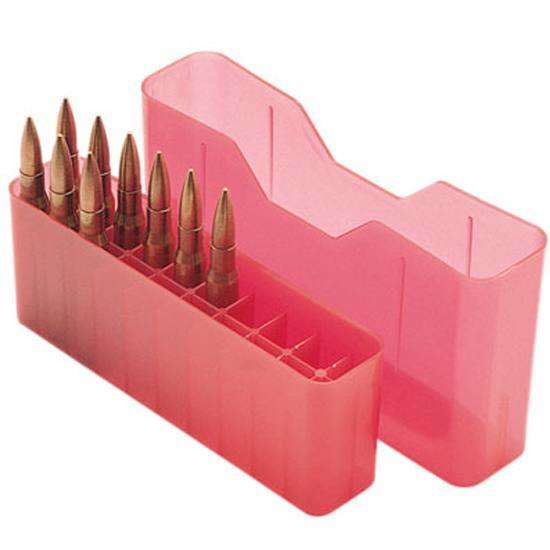 Misc. Accessories MTM Case Gard 250/300/303 MTM J20M29      20RD RIFLE MD BASE             RED • Model: 250/300/303